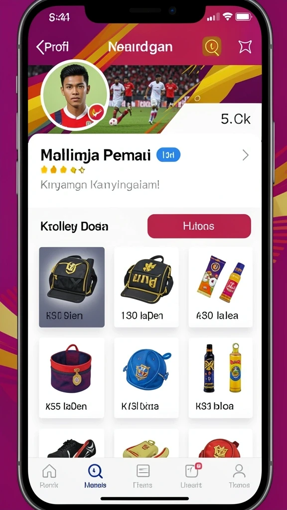 dewalangit77 - Tampilan menu utama DEWALANGIT77 yang intuitif.