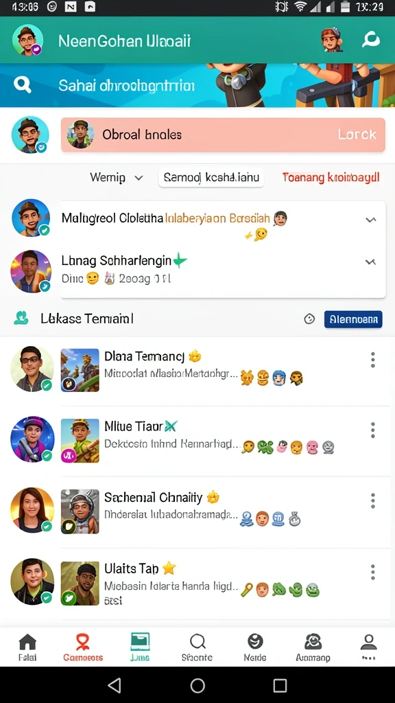 naga2000 - Momen seru saat menyelesaikan tantangan level.