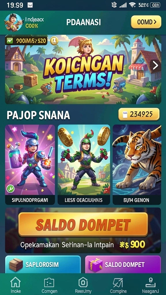 neko4d - Tangkapan layar sistem reward yang menguntungkan di NEKO4D.