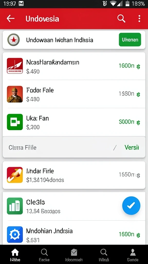 s80 - Tangkapan layar memperlihatkan berbagai item upgrade yang tersedia.