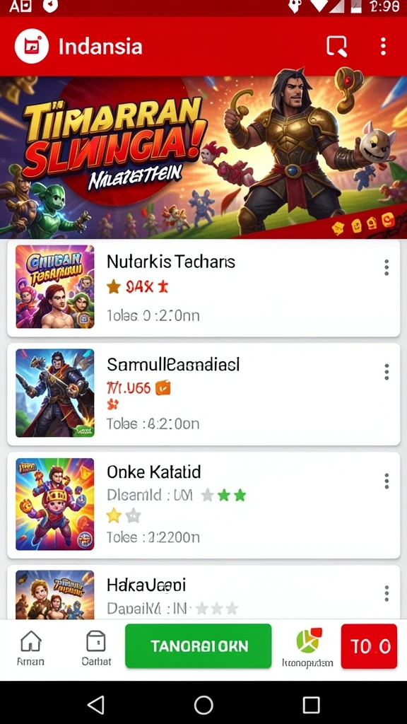 serurp - Karakter unik yang bisa dipilih oleh pemain.
