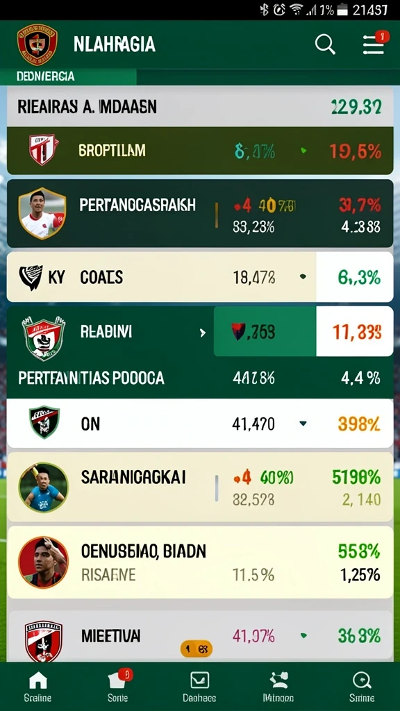 superhoki - Tampilan menu utama yang menarik dan mudah dinavigasi.