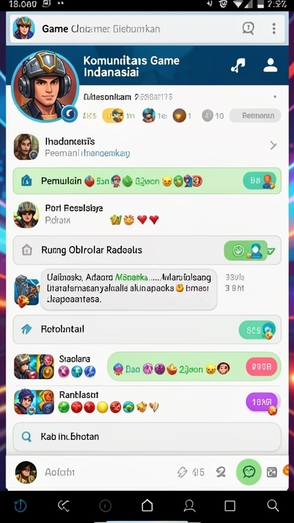 vio77 - Karakter yang dapat disesuaikan sesuai preferensi.